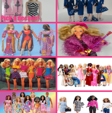 Barbie Through the Decades game screenshot 1