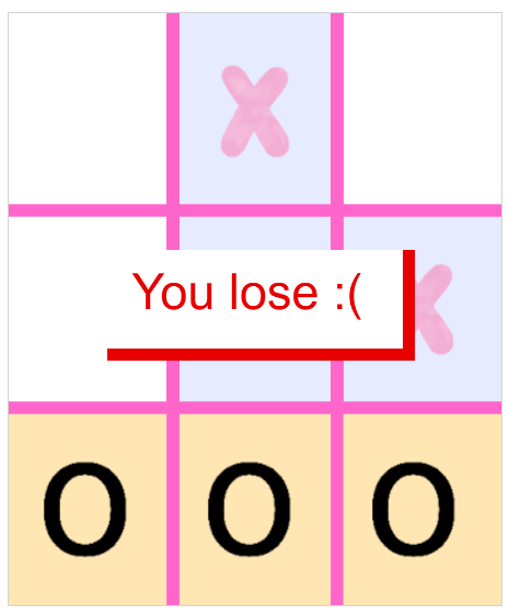 Tic-Tac-Toe game screenshot 3
